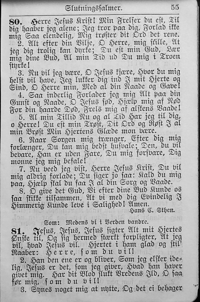 Salmebog for Lutherske Kristne i Amerika page 54