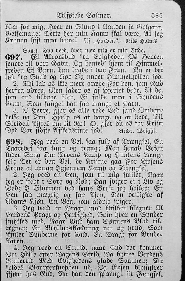 Salmebog for Lutherske Kristne i Amerika page 584