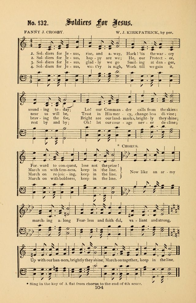 Song-Land Messenger Complete: a new song book for use in all public gatherings where select music is desired page 107