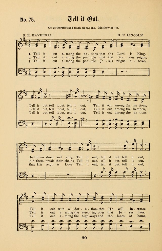 Song-Land Messenger Complete: a new song book for use in all public gatherings where select music is desired page 63