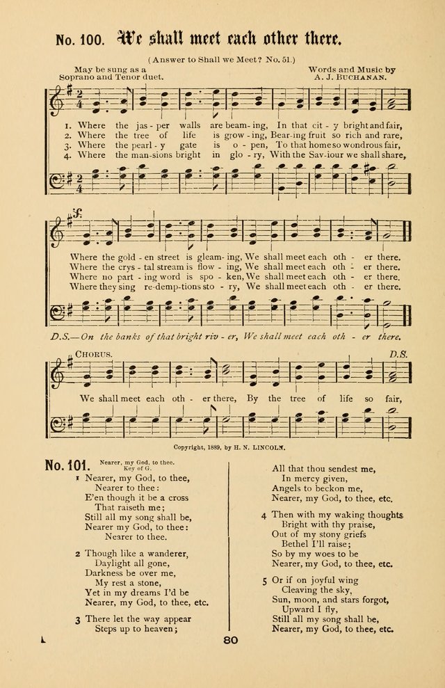 Song-Land Messenger Complete: a new song book for use in all public gatherings where select music is desired page 83