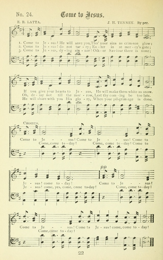 Song-Land Messenger Complete: a new song book for revivals, praise and prayer meetings, singing and Sunday schools, and churches, and for the home circle page 31