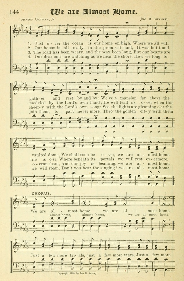 Songs of Love and Praise No. 2: for use in meetings for christian worship or work page 145