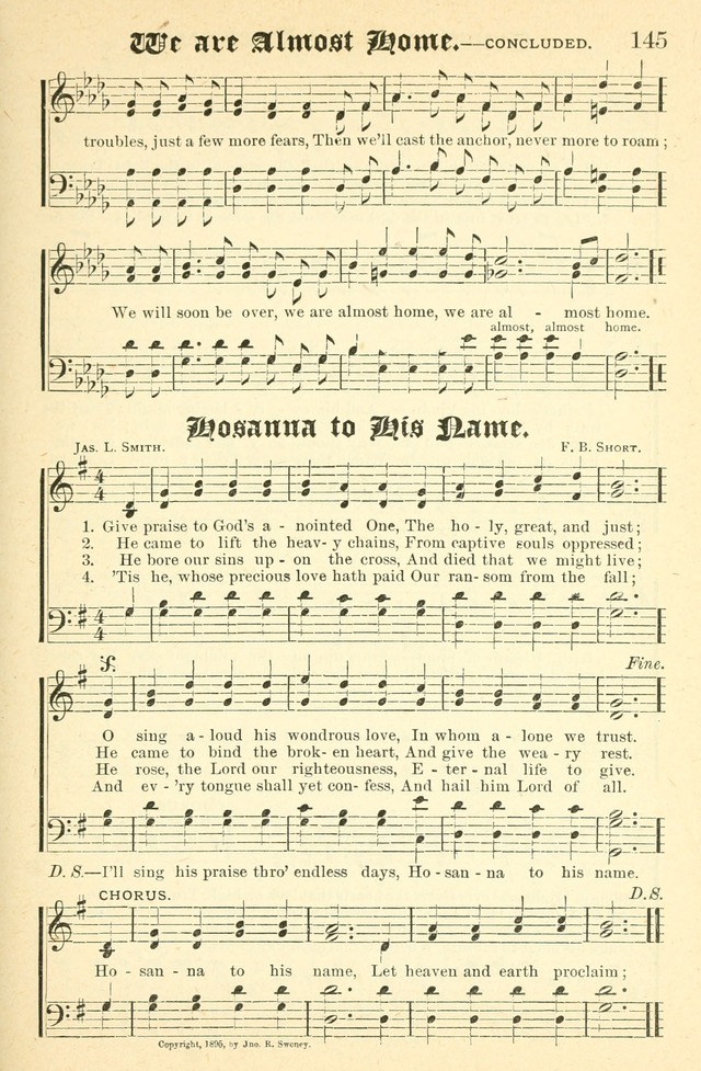 Songs of Love and Praise No. 2: for use in meetings for christian worship or work page 146