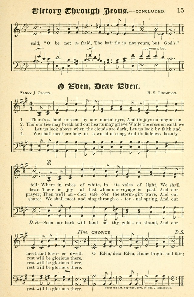 Songs of Love and Praise No. 2: for use in meetings for christian worship or work page 16