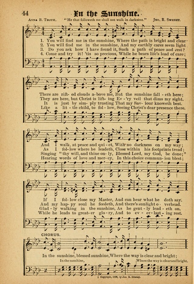 Songs of Love and Praise No. 3: For use in Meetings for Christian Worship of Work page 43