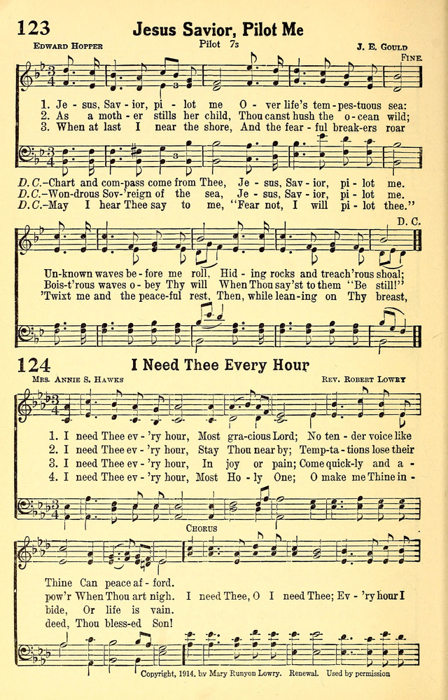 Spiritual Life Songs: of the Radio Church page 106