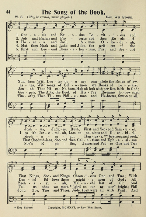 Songs for Little Singers No. 3: for primary departments of Sunday Schools page 42