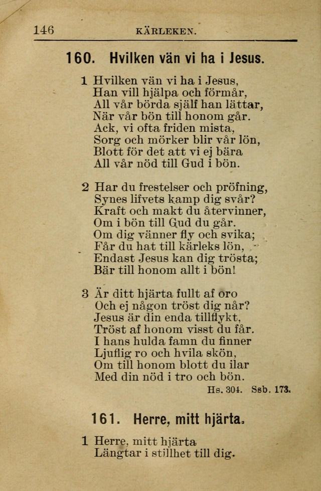 Söndagsskolbok: innehållande liturgi och sånger för söndagsskolan (Omarbetad uppl.) page 148