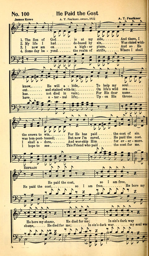 The Song-Land Way: a Collection of Choice Gospel Songs for Sunday Schools, Young People