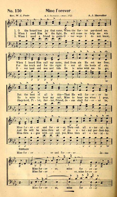 The Song-Land Way: a Collection of Choice Gospel Songs for Sunday Schools, Young People