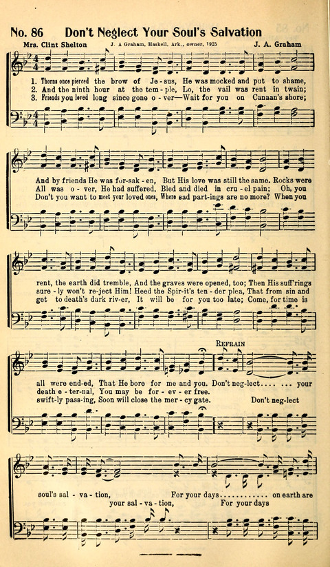 The Song-Land Way: a Collection of Choice Gospel Songs for Sunday Schools, Young People