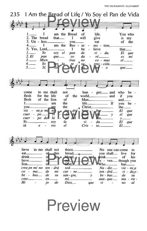 Singing Our Faith: a hymnal for young Catholics page 140