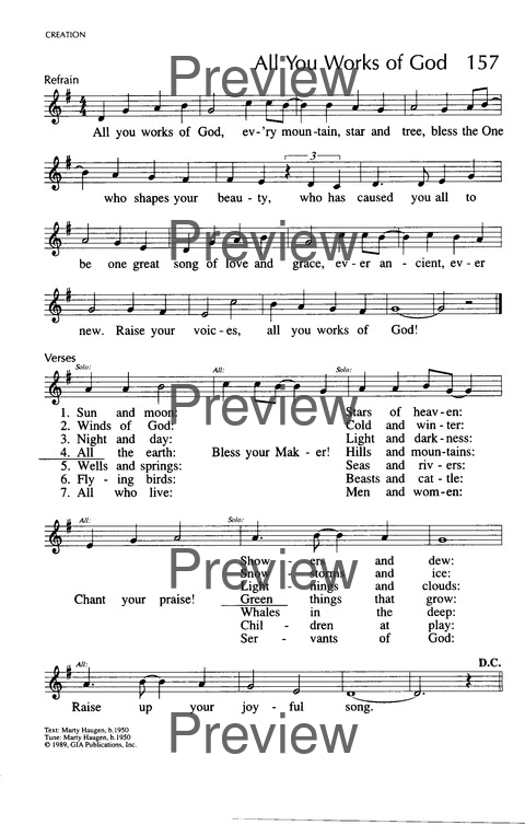 Singing Our Faith: a hymnal for young Catholics page 75