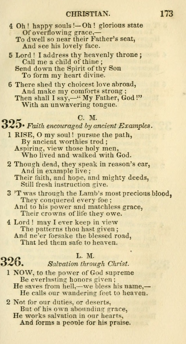 Social Psalmist: or hymns, selected for the private use and social meetings of evangelical Christians page 179