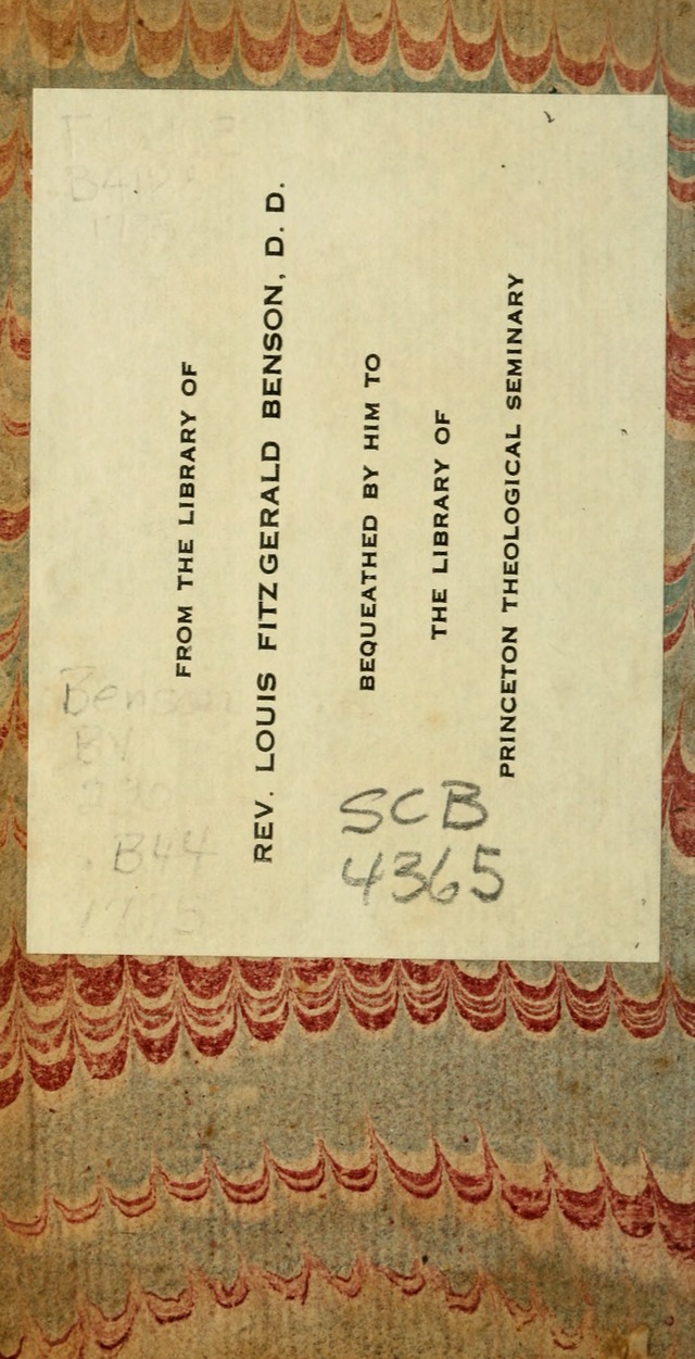 Sacred Poetry: consisting of psalms and hymns, adapted to Christian devotion, in public and private, selected from the best authors, with variations and additions page ii