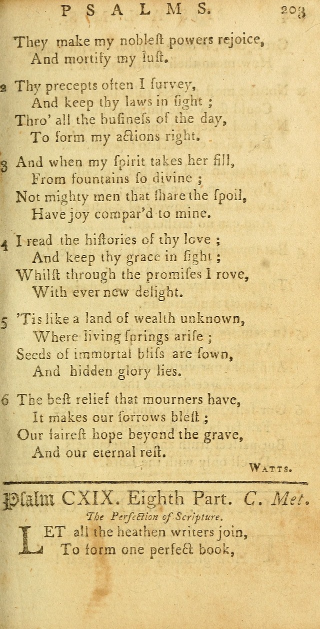 Sacred Poetry: Consisting of Psalms and Hymns, Adapted to Christian        Devotion, in Public and Private. 2nd ed. page 207
