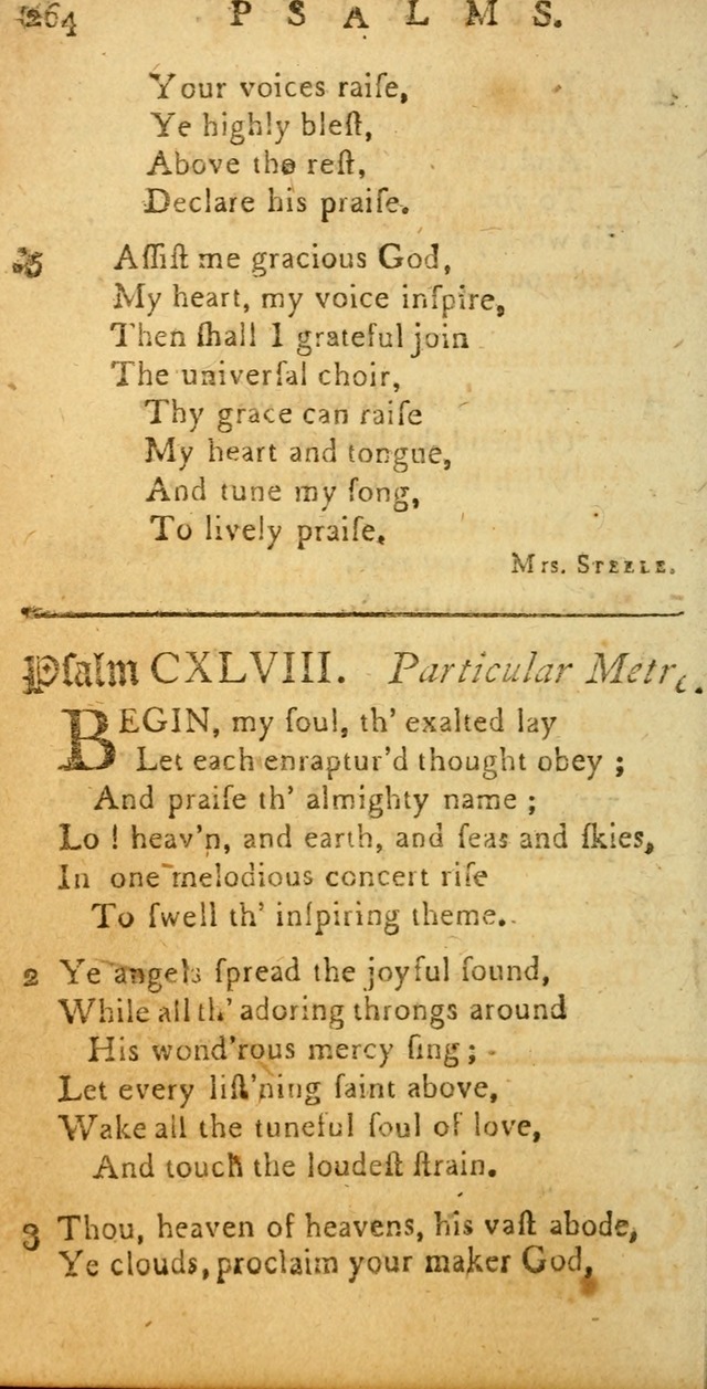 Sacred Poetry: Consisting of Psalms and Hymns, Adapted to Christian        Devotion, in Public and Private. 2nd ed. page 268