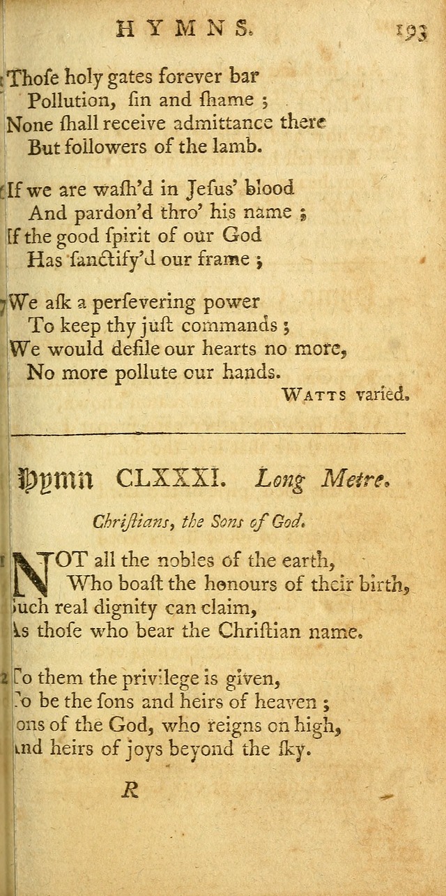 Sacred Poetry: Consisting of Psalms and Hymns, Adapted to Christian        Devotion, in Public and Private. 2nd ed. page 473