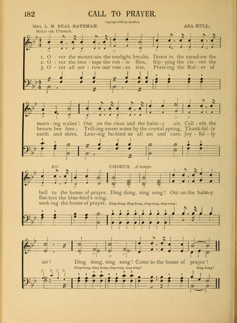 Songs of Praise and Delight: for sunday schools and young people
