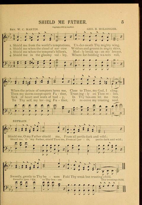 Songs of Praise and Delight: for sunday schools and young people