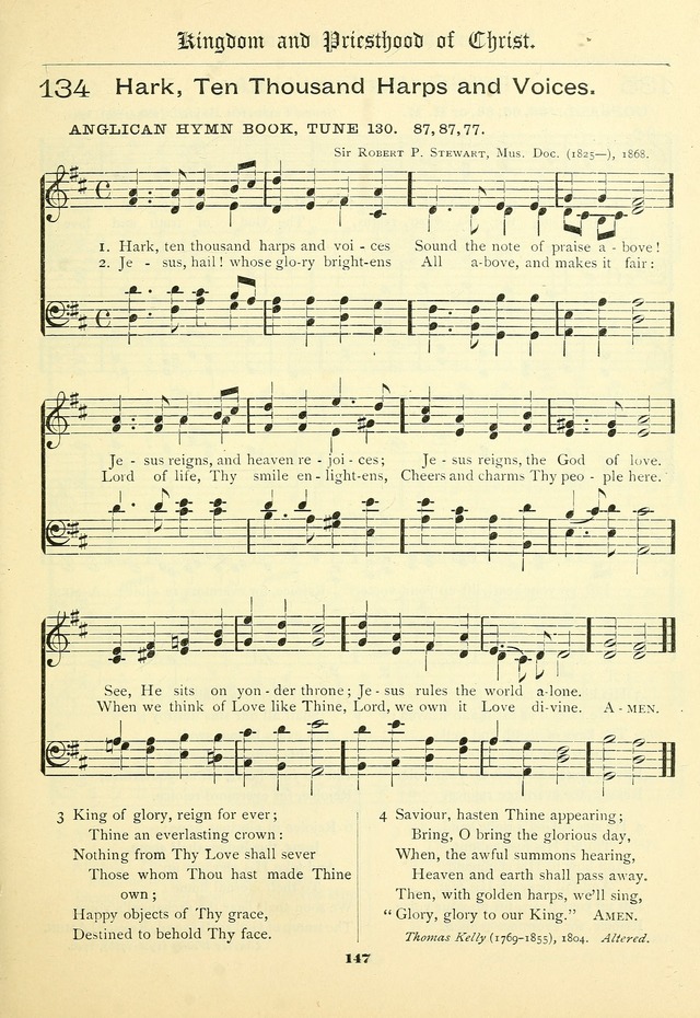 School and Parish Hymnal: with tunes page 148