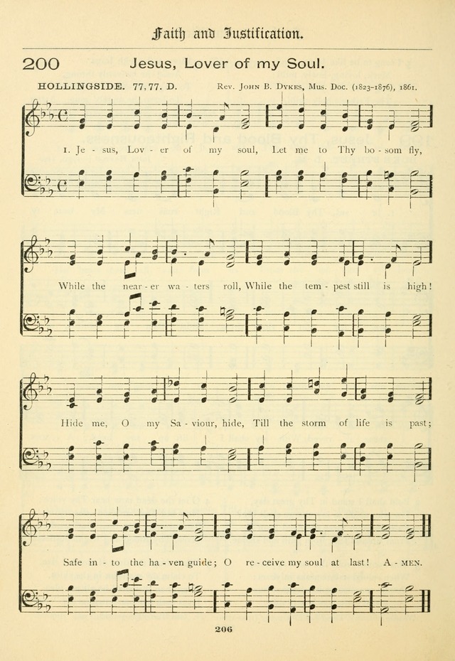 School and Parish Hymnal: with tunes page 207