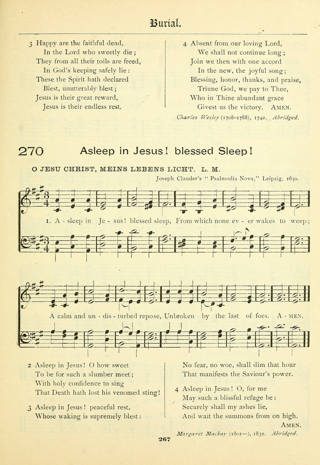 School and Parish Hymnal: with tunes page 268