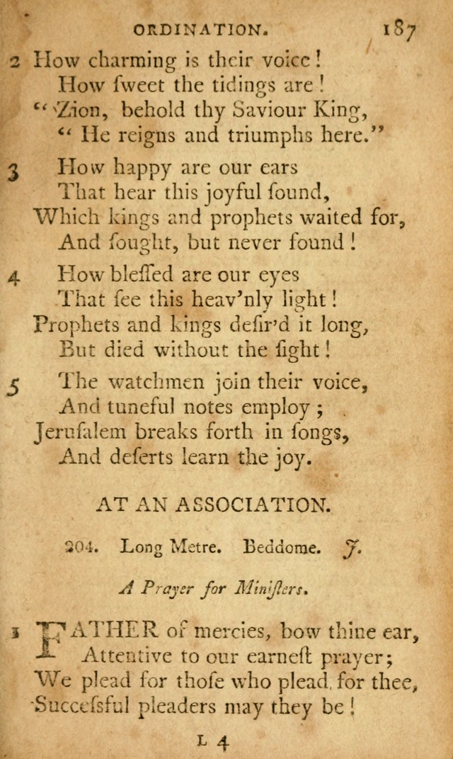 A Selection of Psalms and Hymns: done under appointment of the Philadelphian Association (2nd ed) page 215