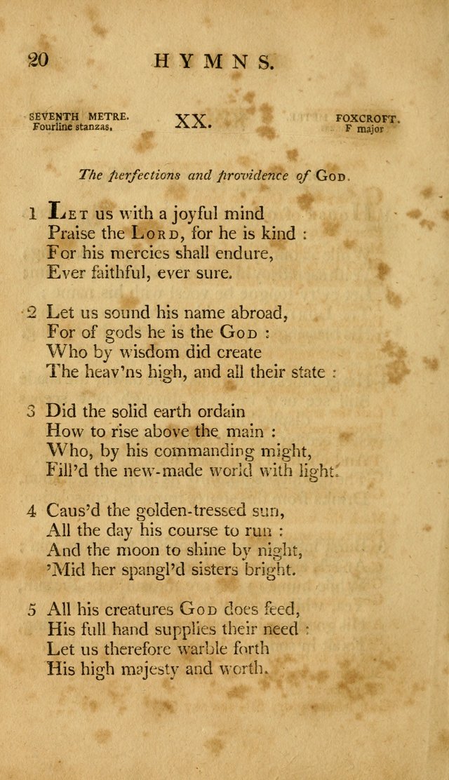 A Selection of Psalms and Hymns, Embracing all the Varieties of Subjects page 172