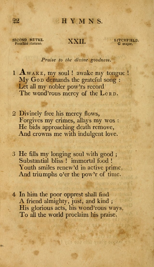 A Selection of Psalms and Hymns, Embracing all the Varieties of Subjects page 174