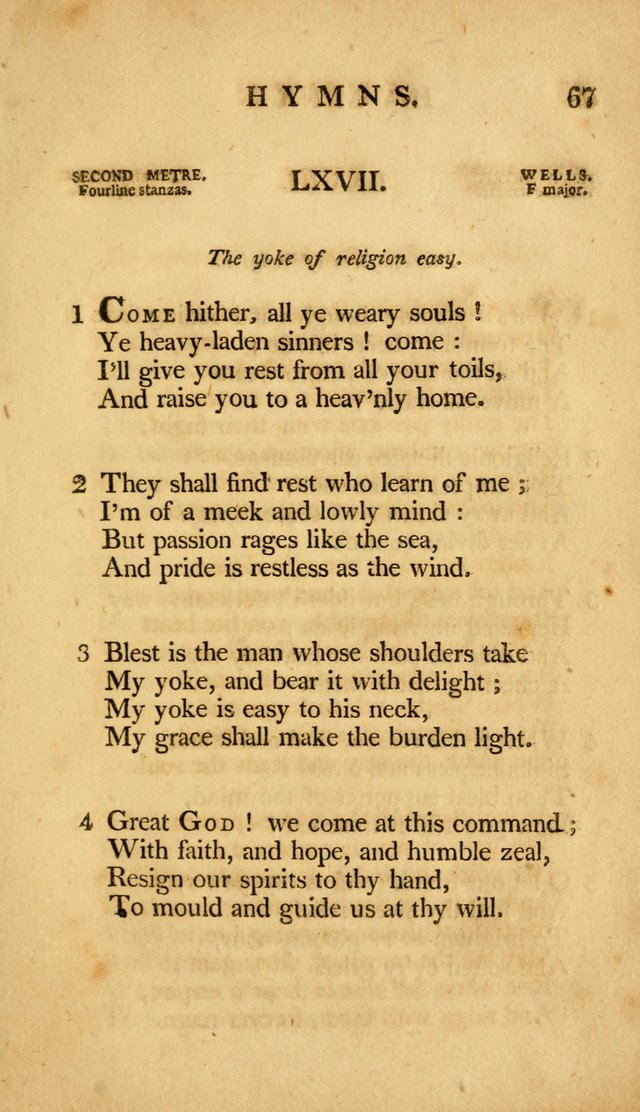 A Selection of Psalms and Hymns, Embracing all the Varieties of Subjects page 219