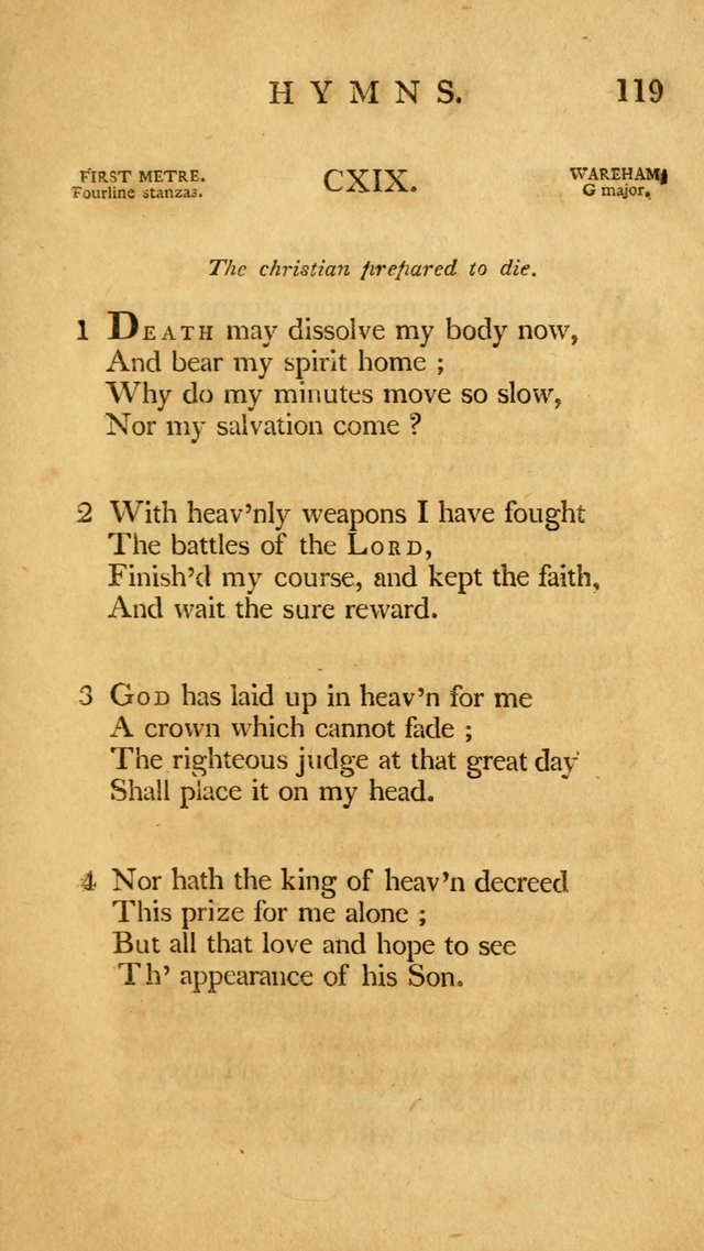 A Selection of Psalms and Hymns, Embracing all the Varieties of Subjects page 273
