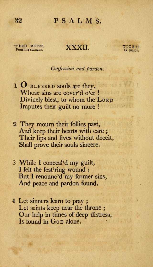 A Selection of Psalms and Hymns, Embracing all the Varieties of Subjects page 36