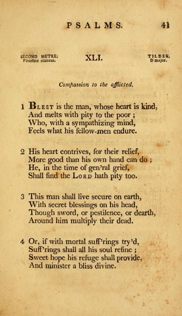 A Selection of Psalms and Hymns, Embracing all the Varieties of Subjects page 45