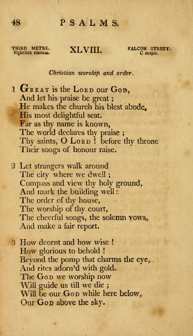 A Selection of Psalms and Hymns, Embracing all the Varieties of Subjects page 52