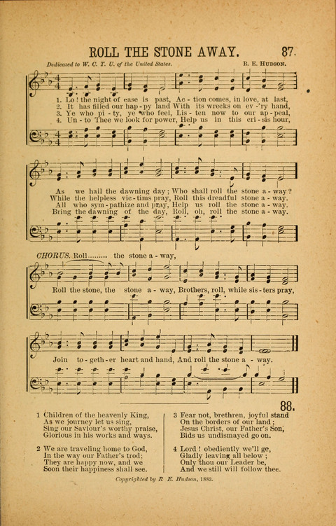 Songs of Peace, Love and Joy: for Sabbath Schools and Gospel Meetings page 87