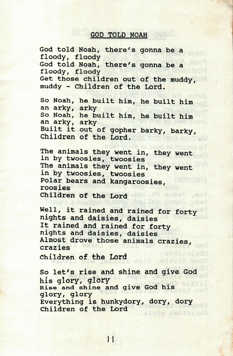 Songs of Praise for Little Ones page 11