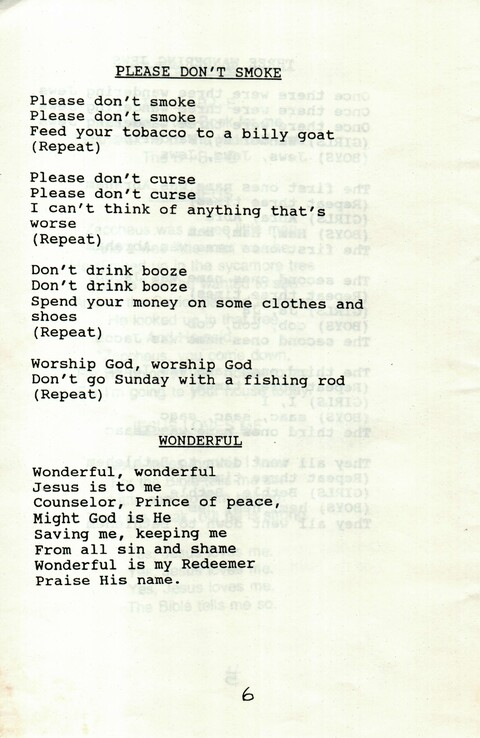 Songs of Praise for Little Ones page 6