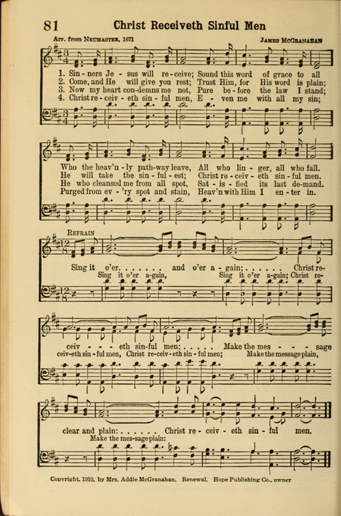 Spiritual Life Songs page 68