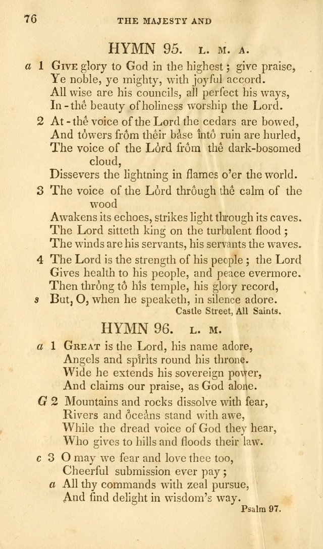 Sacred Poetry and Music Reconciled; or a Collection of Hymns, Original and Compiled page 81