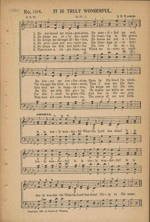 Songs of Pentecostal Power, Complete page 142
