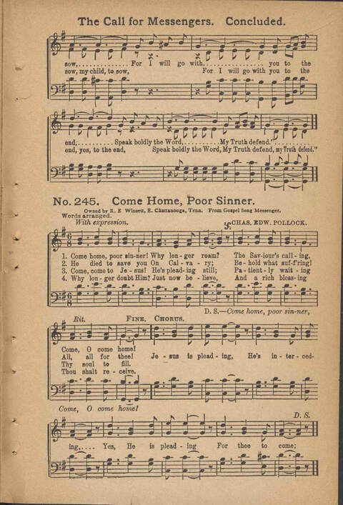 Songs of Pentecostal Power, Complete page 184