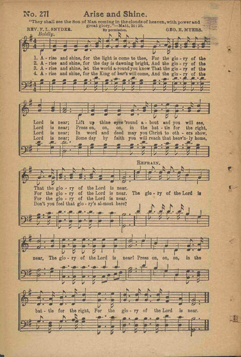 Songs of Pentecostal Power, Complete page 209