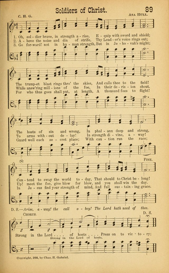 Song Praises: for Sunday schools, Epworth League meetings,Christian Endeavor and young people
