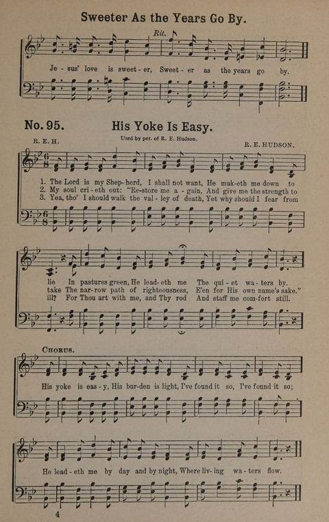 Sacred Praise: for Use in Gospel Meetings, Evangelistic Services ... page 95