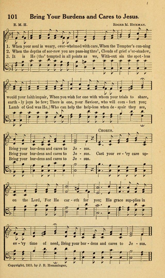 Select Revival Hymns : a collection of new and old hymns suitable for every department of church work, Bible school, young people