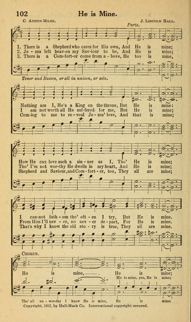 Select Revival Hymns : a collection of new and old hymns suitable for every department of church work, Bible school, young people