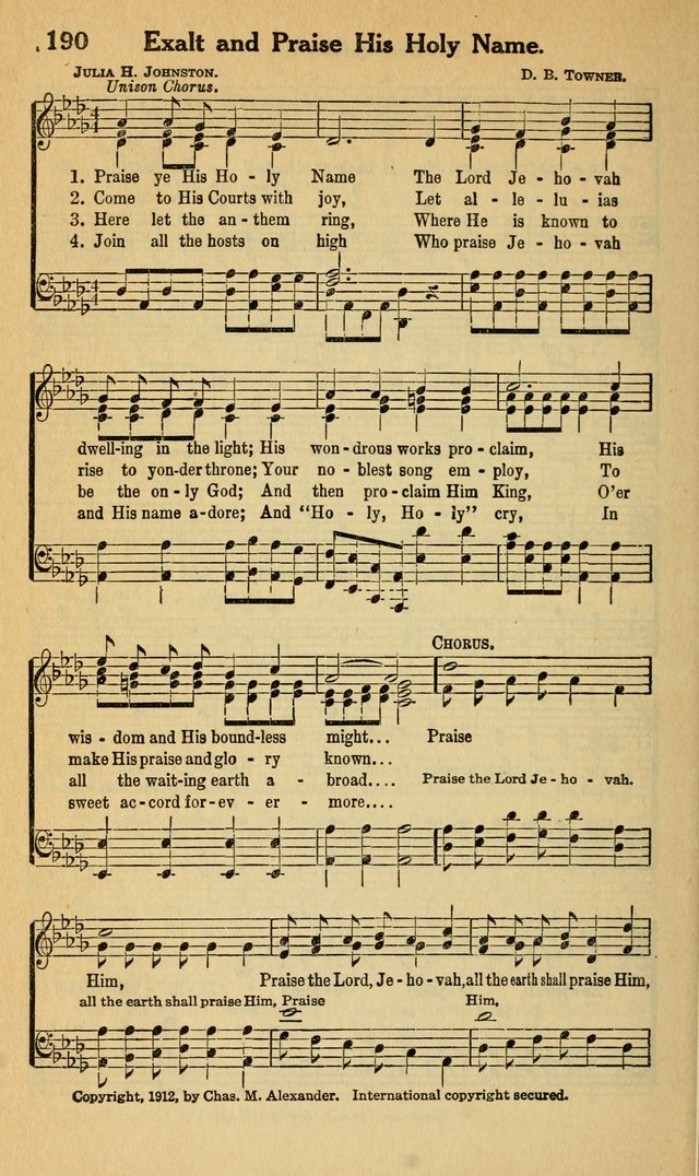 Select Revival Hymns : a collection of new and old hymns suitable for every department of church work, Bible school, young people