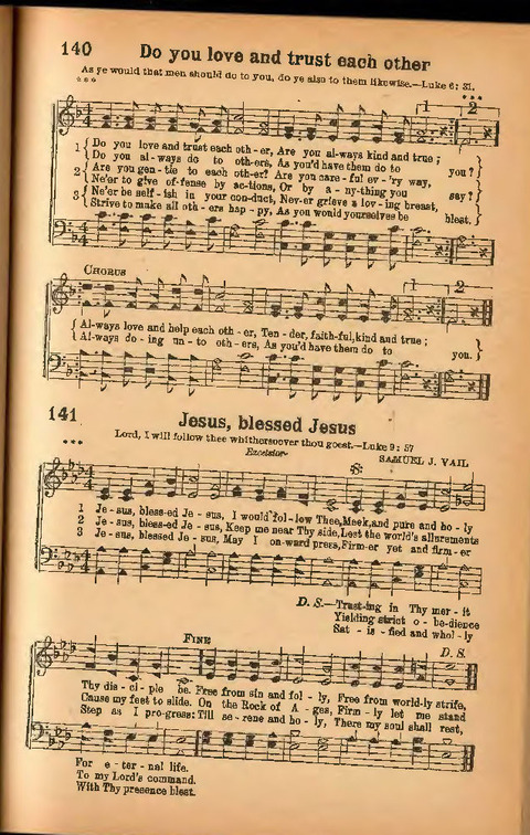 Scriptural Songs: for the young, the home, school and church page 105